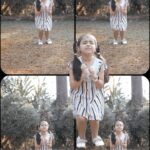 Vriddhi Vishal Instagram - Happy sunday 🥰😍 🎥 @ameensabil Outfit @orikid_ #kadhalan #tamilsong #vriddhivishal #outfits #fun #southindian #babyartist #artistsoninstagram #instagood #instagram #childartist