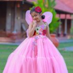 Vriddhi Vishal Instagram - ❤️❤️❤️ 📸 @abinprasad_cherthala Location @kondai_lip_resort Outfit @sowmyz_couture #fashion #kids #picoftheday #outfits #beutifuldress #gowns #instagood #vriddhi #childartist #kerala Kondai Lip Backwater Heritage Resort Alappuzha