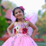 Vriddhi Vishal Instagram - ❤️❤️❤️ 📸 @abinprasad_cherthala Location @kondai_lip_resort Outfit @sowmyz_couture #fashion #kids #picoftheday #outfits #beutifuldress #gowns #instagood #vriddhi #childartist #kerala Kondai Lip Backwater Heritage Resort Alappuzha