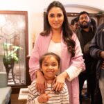Vriddhi Vishal Instagram - Ma next Tamil movie with sweet @priyankaamohanofficial chechy ❤️❤️❤️ 📷 @vishal_kannan03 #tamil #cinema #actress #new #childartist #shooting #vibe #love #ooty