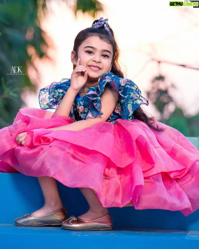 Vriddhi Vishal Instagram - ❤️ outfit @the_hooray_handmade_apparels 📷 @adk_karthik Retouch @retouch_by_gokul Location @bettermaxstudio #childartist #cinema #tamil #malayalam #photography #model #babymodel #kerala #malayalam #tamil #hindi Chennai, India