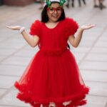 Vriddhi Vishal Instagram - Merry Christmas all ❤️❤️🎅🎄🌲 📸 @wedding.3 #merrychristmas #vriddhivishal #christmas #childartist #photoshoot #xmasphotoshoot #❤️