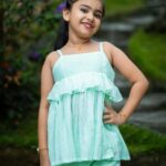 Vriddhi Vishal Instagram - ❤️❤️❤️ 📸 @amal.nef Outfit @magizham_kids Location @parakkatnatureresortmunnar #outfit #vriddhi #vriddhivishal #fashionmodel #kids #childinfluencer #childartist #vriddhivishal Parakkat Nature Resorts