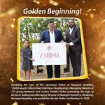 Vriddhi Vishal Instagram - All the very best Zarish jewels ❤️❤️❤️🥰🥰❤️🥰❤️ #kidsjewels #zarish #narayanijewellers #ornaments #newopening #logolaunch #2023 #vadakara #vriddhivishal #jewels Kochi Marriott Hotel