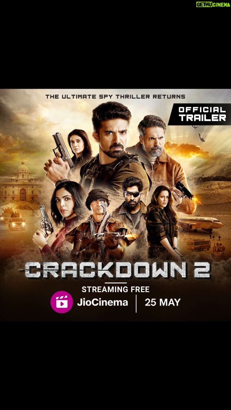 Waluscha De Sousa Instagram - Power packed action + intensity = #Crackdown2! 💥 TRAILER OUT NOW! #Crackdown2OnJioCinema, streaming free 25th May onwards. @officialjiocinema @lakhiaapoorva @saqibsaleem @shriya.pilgaonkar @freddy_daruwala @sonalikul @ankurbhatia @rashmiagdekar_ #IqbalKhan #JioCinema