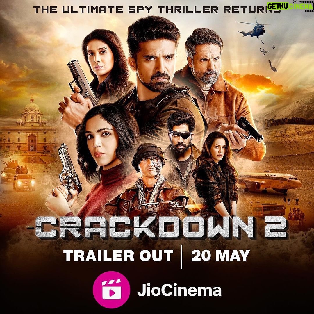 Waluscha De Sousa Instagram - Time to bring back the heat as the ULTIMATE SPY THRILLER RETURNS with lots of action, twists and thrills. Trailer drops on @officialjiocinema on 20th of May!!! #Crackdown2OnJioCinema #crackdownS2 @lakhiaapoorva @saqibsaleem @shriya.pilgaonkar @waluschaa @sonalikul @hemant__kher @m.oberoi09 @ankurbhatia @ishwardhillon @gr8sam007 @bernardsteven13 @nut.shel @ambys_nomadicspirit @manjitsachdev @darshmodi @vipinbhardwajofficial @mudasirbhatofficial @pratapsinghbajwa1324 @amarmohile @fwxmedia @hitendraghosh @eishachopra @officialjiocinema