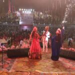 Zeel Joshi Instagram - Navratri's some memorable moments ♥️ . . . . @zeel_joshii #zeeljoshi #newpost #fyp #story #navratrispecial #look #navratrilook #singer