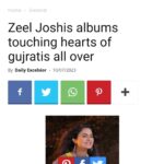 Zeel Joshi Instagram - Thank u @dailyexcelsior #article #dailyexcelsior #news #socialmedia #instagood