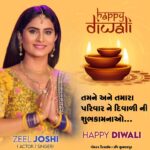 Zeel Joshi Instagram - Happy Diwali Everyone ✨️ ☺️ 😊 💕 🥳 . . . . @zeel_joshii @ravi_mubarakpur_570 #zeeljoshi