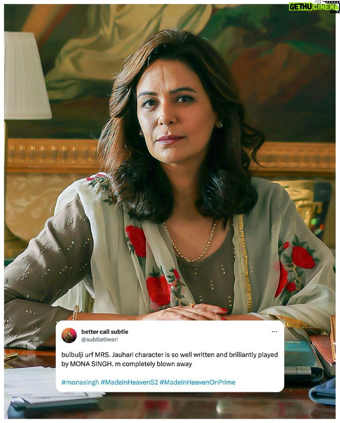 Zoya Akhtar - 16K Likes - Thank you to this amazing cast and Thank you for the love 🙏❤️✨
#MadeInHeavenOnPrime S2, watch now
@primevideoin @madeinheaventv @sobhitad @arjun__mathur @jimsarbhforreal @kalkikanmani @shashank.arora @raghuvanshishivani @monajsingh @vijayraazofficial @trintrin @ishwaksingh @zoieakhtar @reemakagti1 @nityamehra19 @alankrita601 @neeraj.ghaywan @ritesh_sid @faroutakhtar @kassimjagmagia @angaddevsingh_ @vishalrr @excelmovies @tigerbabyofficial