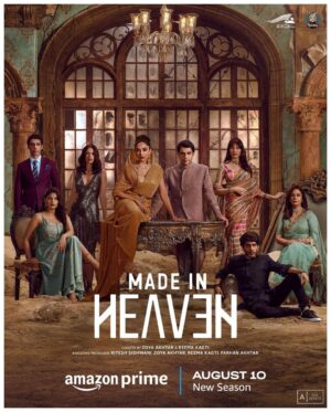 Zoya Akhtar Instagram - Mark your calendars for the grandest wedding season✨

#MadeInHeavenOnPrime S2, Aug 10!

@reemakagti1 @tigerbabyofficial @primevideoin @madeinheaventv @sobhitad @arjun__mathur @jimsarbhforreal @kalkikanmani @shashank.arora @raghuvanshishivani @monajsingh @vijayraazofficial @ishwaksingh @trintrin @nityamehra19 @alankrita601 @neeraj.ghaywan @ritesh_sid @faroutakhtar @kassimjagmagia @angaddevsingh_ @vishalrr @excelmovies @ankurtewari @groovio @komorebi.music