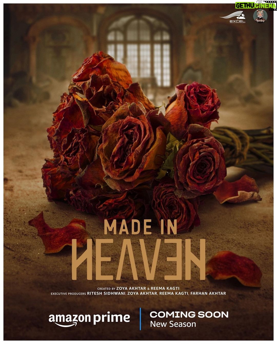 Zoya Akhtar - 33.6K Likes - The weddings, the drama & the chaos are about to get 2X grander.
#MadeInHeavenS2OnPrime coming soon!
@tigerbabyofficial @excelmovies @primevideoin @madeinheaventv @sobhitad @arjun__mathur @jimsarbhforreal @kalkikanmani @shashank.arora @raghuvanshishivani @monajsingh @vijayraazofficial @ishwaksingh @trintrin @reemakagti1 @nityamehra19 @alankrita601 @neeraj.ghaywan @ritesh_sid @faroutakhtar @kassimjagmagia @angaddevsingh_ @vishalrr