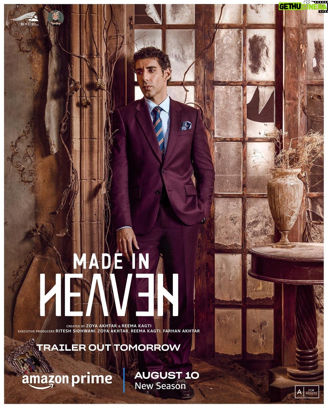 Zoya Akhtar - 12.5K Likes - The wedding planners are back in biz!
#MadeInHeavenOnPrime S2, on Aug 10.
@reemakagti1 @tigerbabyofficial @primevideoin @madeinheaventv @sobhitad @arjun__mathur @jimsarbhforreal @kalkikanmani @shashank.arora @raghuvanshishivani @monajsingh @trintrin @nityamehra19 @alankrita601 @neeraj.ghaywan @ritesh_sid @faroutakhtar @kassimjagmagia @angaddevsingh_ @vishalrr @excelmovies