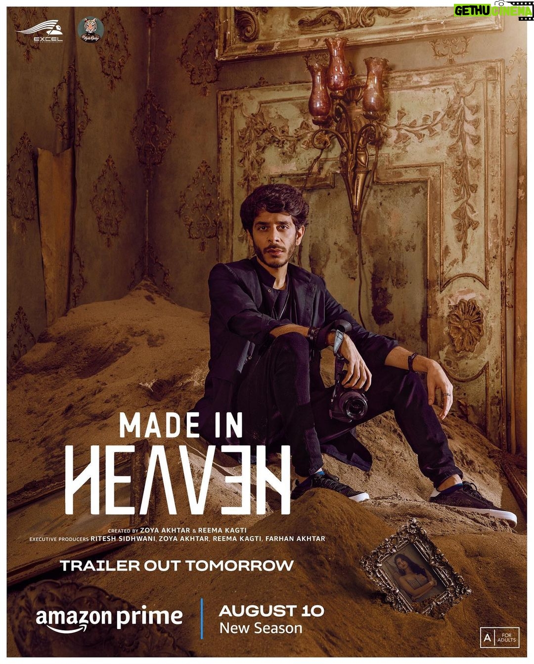Zoya Akhtar - 12.5K Likes - The wedding planners are back in biz!
#MadeInHeavenOnPrime S2, on Aug 10.
@reemakagti1 @tigerbabyofficial @primevideoin @madeinheaventv @sobhitad @arjun__mathur @jimsarbhforreal @kalkikanmani @shashank.arora @raghuvanshishivani @monajsingh @trintrin @nityamehra19 @alankrita601 @neeraj.ghaywan @ritesh_sid @faroutakhtar @kassimjagmagia @angaddevsingh_ @vishalrr @excelmovies