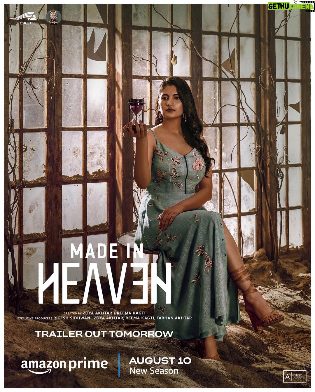 Zoya Akhtar - 12.5K Likes - The wedding planners are back in biz!
#MadeInHeavenOnPrime S2, on Aug 10.
@reemakagti1 @tigerbabyofficial @primevideoin @madeinheaventv @sobhitad @arjun__mathur @jimsarbhforreal @kalkikanmani @shashank.arora @raghuvanshishivani @monajsingh @trintrin @nityamehra19 @alankrita601 @neeraj.ghaywan @ritesh_sid @faroutakhtar @kassimjagmagia @angaddevsingh_ @vishalrr @excelmovies