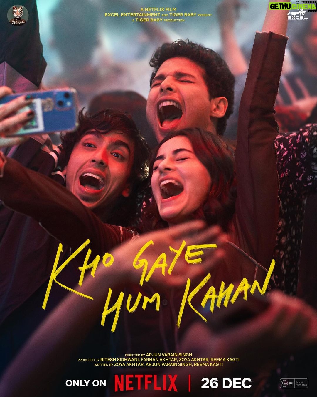 Zoya Akhtar - 9.9K Likes - Keep it real. Find your tribe.
We found Arjun Varain Singh ♥️
#KhoGayeHumKahan out on 26th December only on @netflix_in. ♥️
@siddhantchaturvedi @ananyapanday @gouravadarsh @kalkikanmani @anyasinghofficial @arjunvarain.singh @ritesh_sid @faroutakhtar @reemakagti1 @angaddevsingh1 @kassimjagmagia @vishalrr @kartikshah14 @pravinkhairnar @sharicsequeira @tanaysatam @imanojchouhan @excelmovies @tigerbabyofficial @zeemusiccompany @rohangurbaxani @garimayajnik