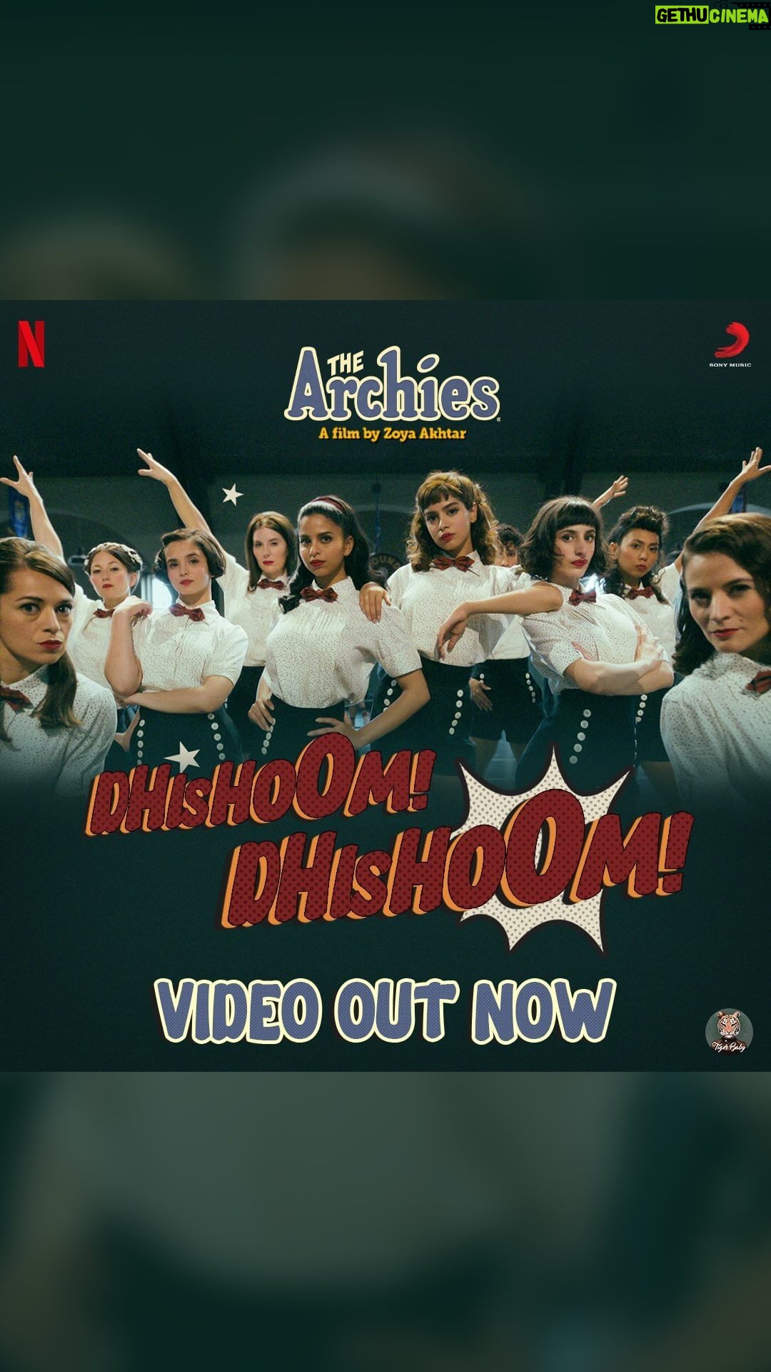 Zoya Akhtar Instagram - Get Your Red Lips On 💋 Dishoom Dishoom 🥊 Out Now 💥 #redlipsandrollerskates💋🛼 Link in bio ♥️ @reemakagti1 @tigerbabyofficial @ArchieComics @graphicindia @netflix_in @sonymusicindia @dotandthesyllables #AgastyaNanda @khushi05k @mihirahuja_ @suhanakhan2 @vedangraina @yuvrajmenda @shankar.mahadevan @ehsaan @loymendonsaofficial @shankarehsaanloy @jaduakhtar @angaddevsingh1 @kartikshah14 @ganeshhhegde @thearchiesonnetflix @netflixgolden @netflix