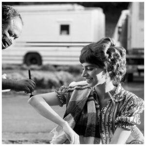 Zoya Akhtar Instagram - Happy Birthday Betty ♥️ @khushi05k #behindthescenes #coverthetattoo  #thearchies @thearchiesonnetflix
