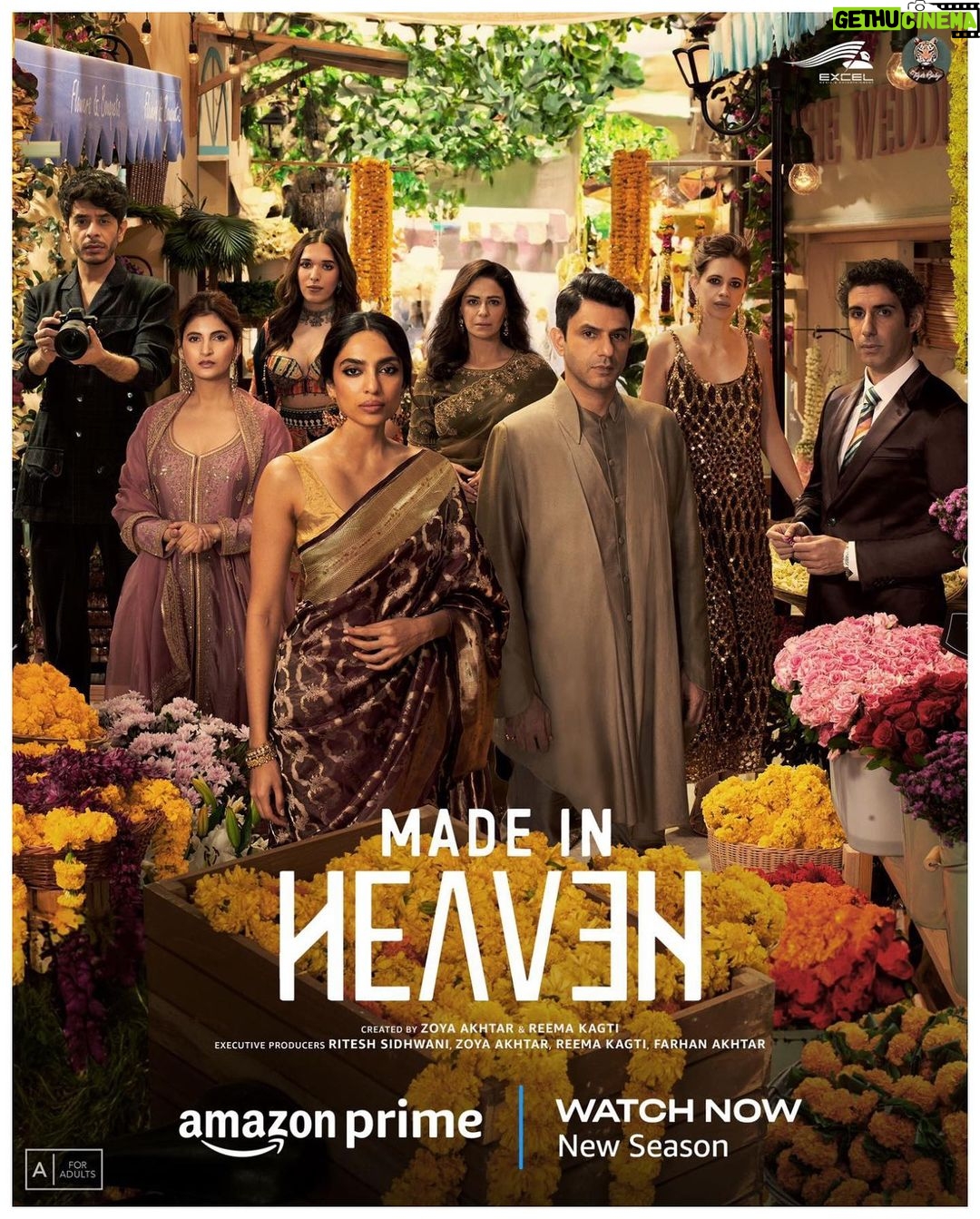 Zoya Akhtar - 25.8K Likes - Wedding season has officially begun!
Please RSVP on @primevideoin
#MadeInHeavenOnPrime S2, watch now!
@reemakagti1 @tigerbabyofficial @primevideoin @madeinheaventv @sobhitad @arjun__mathur @trintrin @nityamehra19 @alankrita601 @neeraj.ghaywan @ritesh_sid @faroutakhtar @kassimjagmagia @angaddevsingh_ @vishalrr @excelmovies