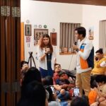 netri nisarg trivedi Instagram - Matargashtiiiiii!! Corsica nahi par Paldi ke Ved aur Tara🤣 Yay to this attempt with fumbles, fights and fun! Swipe to see the blurred impromptu attempt! _____________________________________________ #matargashti #tara #ved #tamasha #bollywoodnight #wedding #netritrivedi #actor #gujarat #gujaratifilm