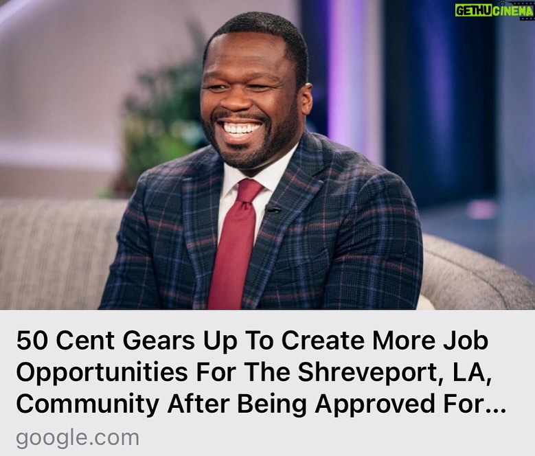 50 Cent Instagram - All roads lead to Shreveport, Music 🎥Film & Television. 🔥@bransoncognac @lecheminduroi it