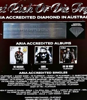 50 Cent Instagram - 💎Diamond certification in Australia 🤫Brisbane tonight is SOLD OUT. The thing 50 is different! @bransoncognac @lecheminduroi @thefinallaptour