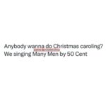 50 Cent Instagram – Getting ready for the holiday’s you know the vibes @bransoncognac @lecheminduroi @thefinallaptour
