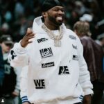 50 Cent Instagram - I had so much fun at the Boston/Rockets game man. I told @icecube I want to bring the big 3 to Shreveport, all roads lead to Shreveport it’s a go! 🎥@bransoncognac @lecheminduroi Boston, Massachusetts