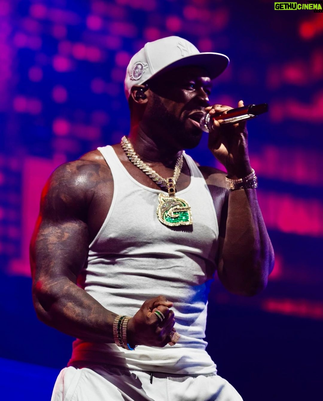 50 Cent Instagram - LONDON was a vibe, Newcastle tonight let’s go ! @bransoncognac @lecheminduroi