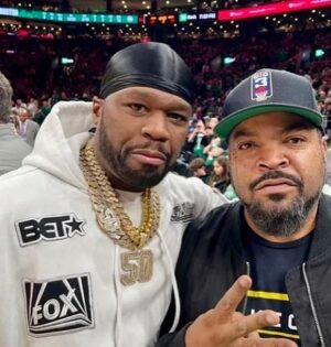 50 Cent Instagram - I had so much fun at the Boston/Rockets game man. I told @icecube I want to bring the big 3 to Shreveport, all roads lead to Shreveport it’s a go! 🎥@bransoncognac @lecheminduroi
