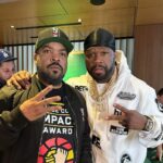 50 Cent Instagram - I had so much fun at the Boston/Rockets game man. I told @icecube I want to bring the big 3 to Shreveport, all roads lead to Shreveport it’s a go! 🎥@bransoncognac @lecheminduroi Boston, Massachusetts