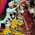 Aalisha Panwar Instagram – Posting late but with same emotion and amount of happiness.. Soooo happy for u guys yr.. god bless u both .. always stay happy n healthy n keep irritating each other for the rest of ur life till eternity.. 😅😂🥰 Mera Baggadbilla dulha bn hi gya finally .. 🥹 
Guys our party is still pending .. 🤣🤪 Lv u both ..❤️