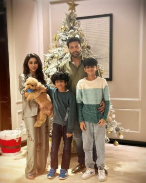 Aarthi Instagram - And it was a holly jolly one for the Ravi’s ♥️🎄♥️
