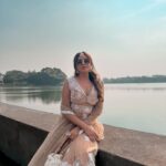 Aashna Shroff Instagram – Saved the best for last 🐚

wearing @mishruofficial with @amamajewels 🤍