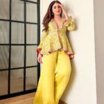Aashna Shroff Instagram – New year, same colour obsession 💛💛💛

wearing @nitikagujralofficial
