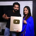 Aata Sandeep Instagram - Thank you we are now 1.15M+ Family on @youtubeindia 💕Thank you all for ur love & support. #YoutubeIndia #AataSandeepDanceMaster #JyothiRaj #BiggBossTelugu #DanceVideos #JyothiSandeep