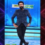 Aata Sandeep Instagram - Don’t Miss to watch Star Maa Pariwar Winter Special program tomorrow at 11am only on @starmaa @play_media_creations My Jacket designer @contraditions Jyo dress designer @harikadesignerboutique PC by @yadala.ashok