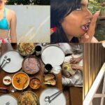 Aayushi Dholakia Instagram – goa dump🏖️☀️🥂🍱👯‍♀️⚡️❤️🧿
.
.
.
.
.
#girlstrip #goa #goabeaches #indiantravelgram #beachviews Goa, India