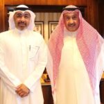Abdel Aziz El Sayegh Instagram - كل الشكر والتقدير لحسن ضيافتك استقبالك الراقي ولتواضعك المحترم وتقديرك وذوقك استقبل ‫#الشيخ‬ ‫#فيصل_الحمود_المالك_الصباح‬ ‫أ.#عبدالعزيز_الصايغ ‫#رئيس_قطاع_السينما‬ في نقابة الفنانين والإعلاميين بالكويت #نائب_رئيس_الاتحاد_الدولي_للسينما _العربية مؤكداً معاليه على أهمية دور الإعلام والإعلاميين في شتى المجالات والمكانة الرفيعة التي يتمتع بها الإعلام ودوره الفعال في المجتمع ‏@faisalalsabah