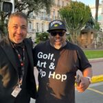 Abdel Aziz El Sayegh Instagram - @festivaldecannes 75 With the best comedian actor in a world @cedtheentertainer Thank you boss