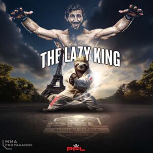 Abdoul Abdouraguimov Instagram - 🚨🚨 : #PFL ✍️ :🚨🚨 

THE LAZY KING IS 🔙 !! 🦥 👑 . 

Abdoul Abdouraguimov 🇫🇷 , s’engage avec le #PFL ✍️ . 

Le LazyKing 🦥👑 effectuera son premier combat , lors du #PFLParis 🇫🇷 en welterweight. 

Puis il intégrera le tournoi à 1million de dollars ($) du #PFL en 2024 , tournoi qu’il effectuera en lightweight . 💰
