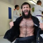 Abdoul Abdouraguimov Instagram - On se prépare, on s'entraîne, toujours dans la bonne humeur et l'échange.💙 #mmafighter #mma #bjj #bjjlifestyle Nantes, France