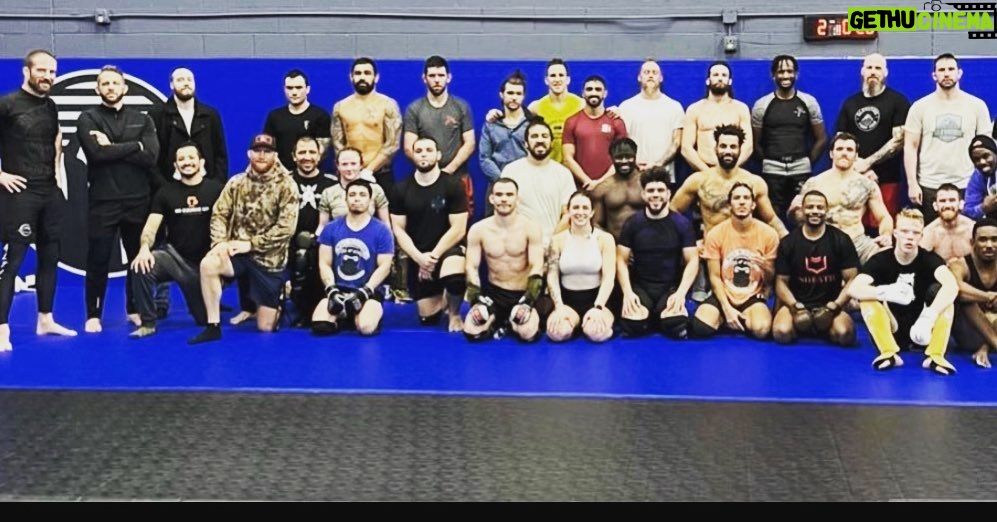 Abdul Razak Alhassan Instagram - Iron sharpens iron. Bunch of killers in the room. . . . . . . . . . . . #colorado #denver #hama #killers #power #strength #ghanaboi #africankid #mma #ufc #inshaAllah #mashaallah Denver, Colorado