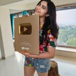 Adah Sharma Instagram - I'm a Millionaire on @youtube thanks to all of you ! Will put all exclusive stuff there so Subscribe those who haven't Adah Sharma Official 🫀(kyunki sirf Adah Sharma naam kissi aur ne chori Kiya tha toh official lagaa Diya)