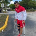 Adam Borics Instagram - 🇺🇸 7 months ago I lost my first World Title Fight. This was the roughest preflight camp I had. A lot of things happened that people didn’t know. Later I had the first surgery of my life. It’s been a tough time for me, after 12-14 sessions / week, I couldn’t train at all. I’ve never been in this kind of situation before, but I was sure of one thing, I wanted to get back training as soon as possible. I’ve been working so hard to get healthy again, doing rehab everyday sometimes at times two times a day and using different therapies to recovery faster. I am almost there, I started with boxing, drilling, Today I kicked for the first time after 6.5 months. I’m still not 100% but we are almost there. I can’t wait to get back and get that belt! I’m hungrier than ever. The Kid 3.0 is coming! Second part of my carrier is ahead of me! Thank you for @drgelb he did an amazing job🙏 🇭🇺 Hét hónappal ezelőtt elveszítettem életem első Világbajnoki Címmérkőzését, Az ezt megelőző felkészülésem volt életem legrögösebb edzőtábora, sok dolog történt amiről az emberek nem tudnak. Később Megtörtént életem első műtétje. Kemény időszak volt számomra hiszen heti 12-14 edzés után nullára csökkent az edzések száma. Soha nem voltam ezelőtt ilyen szituációban De egy dologban biztos voltam Minél hamarabb vissza akarok térni edzésbe. Nagyon keményen dolgoztam hogy újra egészséges legyek. Mindent beleadtam a gyógytornába, néha napi kétszer is tornáztam. Mindenféle regenerációs eszközt használtam hogy a gyógyulásomat felgyorsítsam. Már majdnem ott vagyok ahol lenni szeretnék, elkezdtem boxolni, birkozni és ma hat és fél hónap után újra rúghattam. 😍 Továbbra sem vagyok még 100% de már tényleg nem sok kell. Alig várom, hogy visszatérhessek, megszerezzem azt a bizonyos övet. Éhesebb vagyok, mint valaha. The Kid 3.0 érkezik!