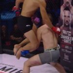 Adam Borics Instagram - Massive knee from "The Kid" 💥 Who should No.1 ranked Bellator featherweight Adam Borics face off against next? 🤔
