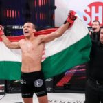 Adam Borics Instagram - 🇭🇺 Augusztus 20. Nemzeti Ünnepünk. Sok éve viszem már harcba magammal minden egyes alkalommal a 🇭🇺-t. Erőt ad számomra, minden egyes alkalommal érzem, hogy nem csak magamért, a családomért megyek harcba, hanem Magyarországért is. Hosszú út volt, teli nehézségekkel… sokszor felakartam adni, de eljött az idő. #AndNew 🇺🇸 August 20. Happy Birthday Hungary, I went to war with this flag so manny times. Now it’s time to bring the belt to Hungary❤️🇭🇺
