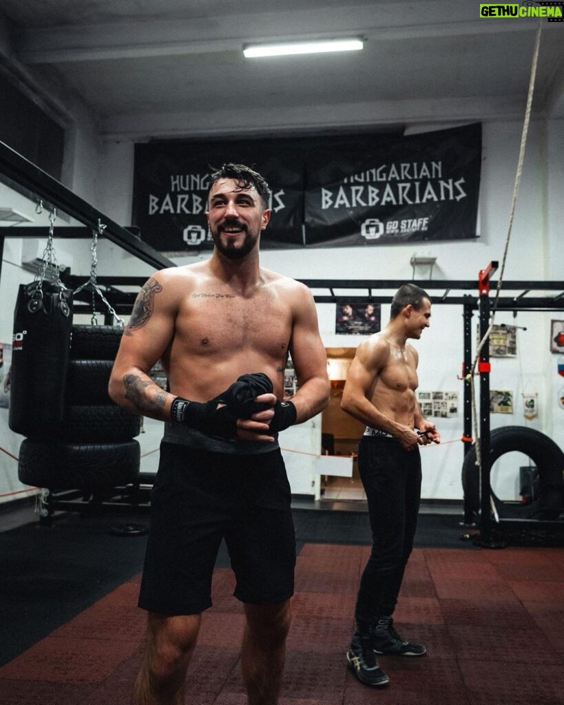 Adam Borics Instagram - 🥷 @kkevin.official LFG🔥 #boxing Budapest, Hungary