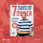 Adam Liaw Instagram - Here it is! The cover for my new book 7 DAYS OF DINNER! We ummed and ahhed over the cover for ages but I think we did good! The book will be out in a few weeks and the chapters are: Meat-free Monday Taco Tuesday Wok Wednesday Thursday Night Pasta Fish on Friday Saturday Stews, and Sunday Roasts! This is 100% hands-down the best book I’ve written. The recipes are simple, affordable and practical to the point of obsession. I really tried to write this so that literally anyone could make the recipes in it and get great results. You can pre-order via the link in my bio!