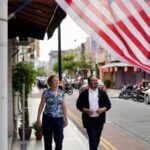 Adam Liaw Instagram - What happens when Adelaide icons @governorsouthaustralia Her Excellency Frances Adamson AC and @adamliaw meet up in the UNESCO-listed culinary capital, George Town? Congratulations to Adelaide and George Town whose Sister City Relationship officially turns 5️⃣0️⃣ today 🎉